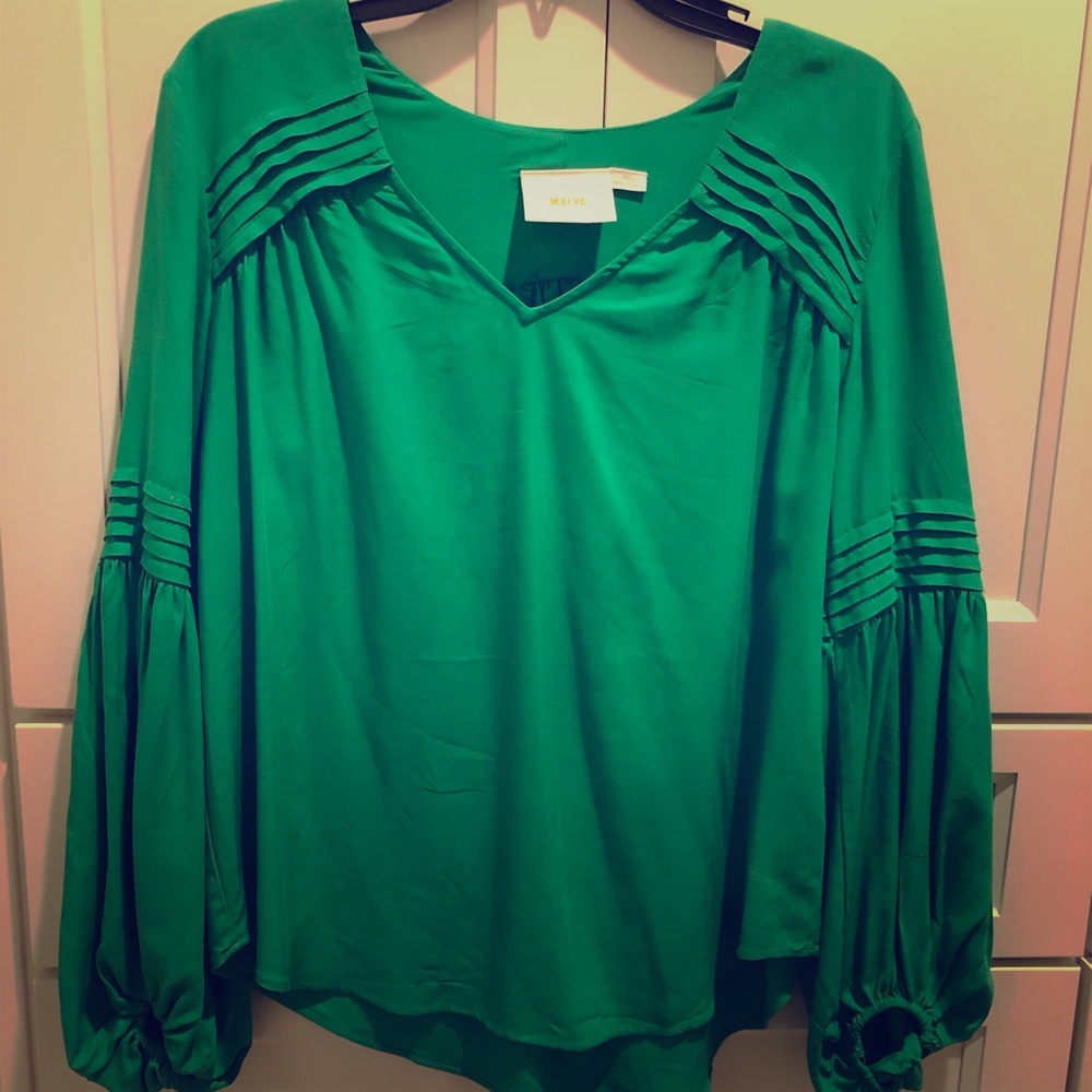 Mauve Anthropologie Long sleeve blouse